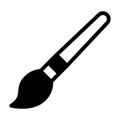 Artistic Brush Icon for Creative Designs