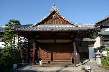 聖衆来迎寺　玄関　滋賀県大津市比叡辻