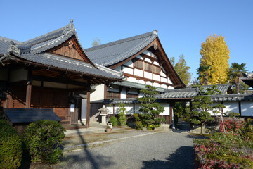 Obraz premium 聖衆来迎寺 庫裏 滋賀県大津市比叡辻