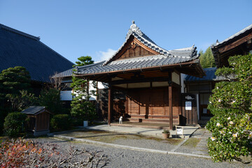 聖衆来迎寺　玄関　滋賀県大津市比叡辻