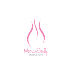 Creative Body Concept Logo Design Template