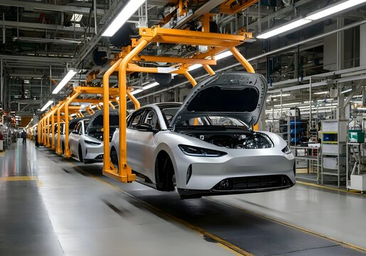 Car Factory Assembly Process, Car manufacturing assembly line
