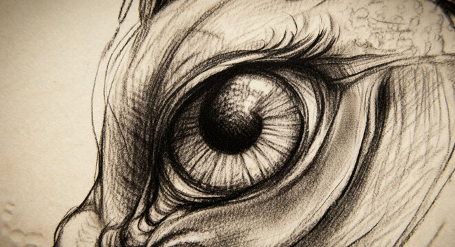 scketch eye