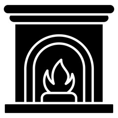 Fireplace icon