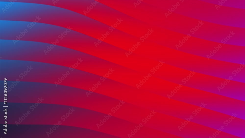Poster abstract futuristic rippled pattern line texture wallpaper moving shiny stripes animated red gradien