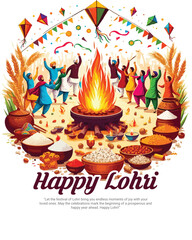 Happy Maha Shivratri Lord Shiva with Har Har Mahadeva Social Media Post template banner
