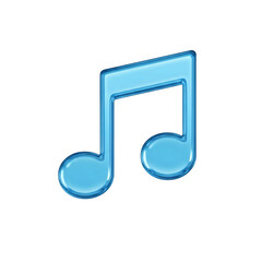 Music Note Icon for Music and Audio Training