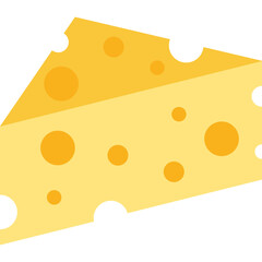 Cheese Flat Illustration
