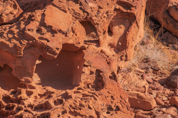 Namibia's stones - geological features of the desert.