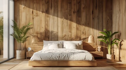 interior of a bedroom