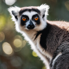 Obraz premium Lemur Closeup Animal