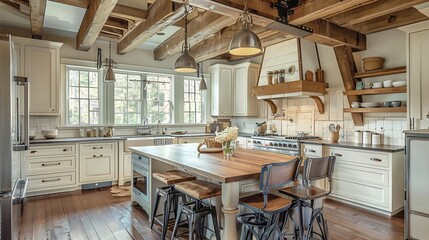 modern kitchen interior