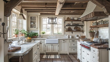 modern kitchen interior