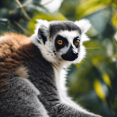 Obraz premium Lemur Closeup Animal