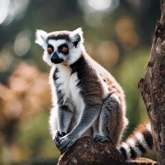 Obraz premium Lemur Closeup Animal