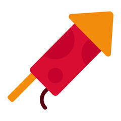 Colorful Firework Icon for Celebrations
