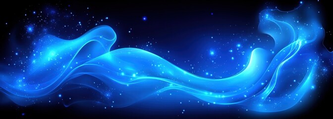 Obraz premium Abstract digital background with glowing connections and nodes in dark background