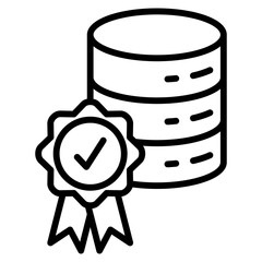 data quality single icon