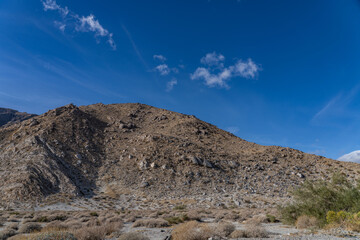Shiprock / Angel Cove Monument, Palm Springs, California. San Jacinto Mountains ,Salton Trough