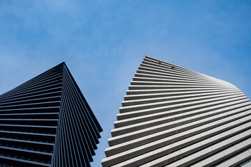 Famous Axis Towers in Tbilisi's downtown