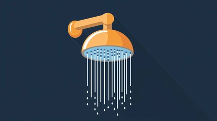 Icon representing a showerhead.