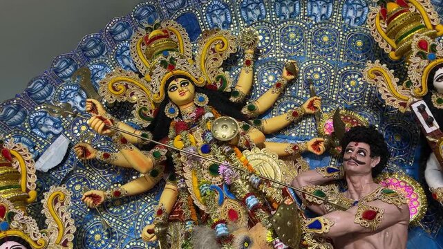 The biggest festival of West Bengal is Durga Puja with the idol of Durga Thakur. Durgapujo in West Bengal is famous all over the world. It is especially popular among Hindus.