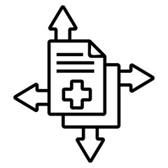 Health Information Exchange icon