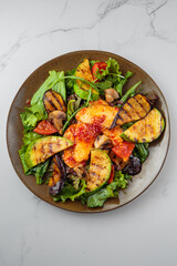 Tasty and juicy hot dish with sauces