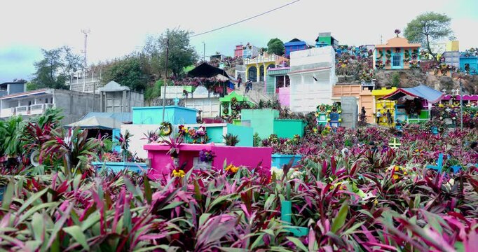 Cementerio 1 de Noviembre, Guatemala, panorama