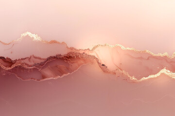 A sophisticated blend of pink and gold lines, creating a shimmering effect that captures the eye and soothes the mind.