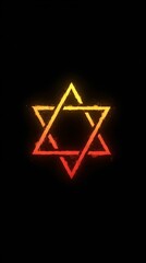 The inscription "Holocaust" on a blurred background, bokeh