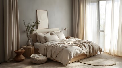 Serene Minimalist Bedroom