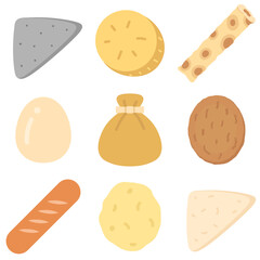 おでんの具のイラストセット