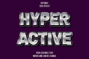 editable text effect 3d emboss modern style