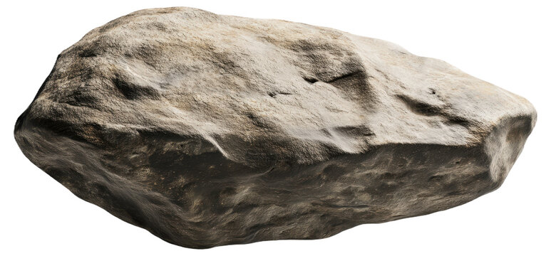 PNG Large rough gray rock
