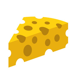 Cheese Slices Illustration