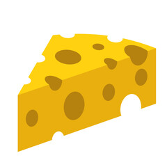 Cheese Slices Illustration