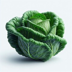 Obraz premium cabbage isolated on white background
