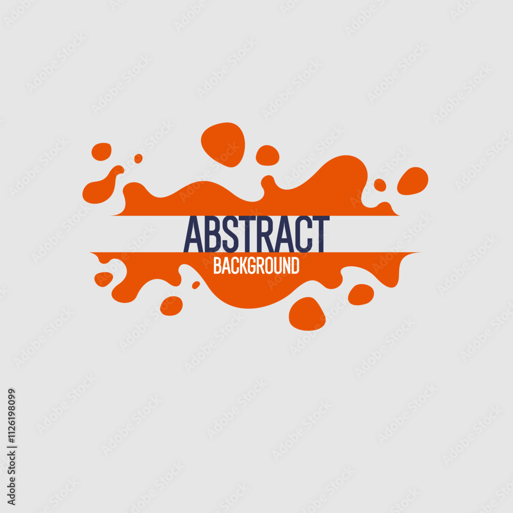 Poster modern backgrounds with abstract elements and dynamic shapes. compositions of colored spots. vector 