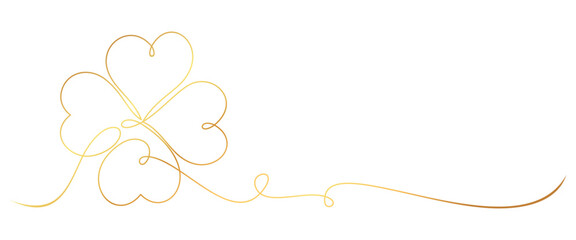 Shamrock vector art illustration for ST Patrick's day