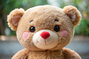 Teddy Day Background - Cute and Romantic Teddy Bear Design