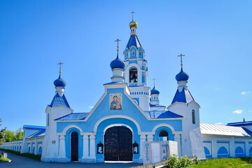 Entrance to the Sorrow Church in Ivanovo city