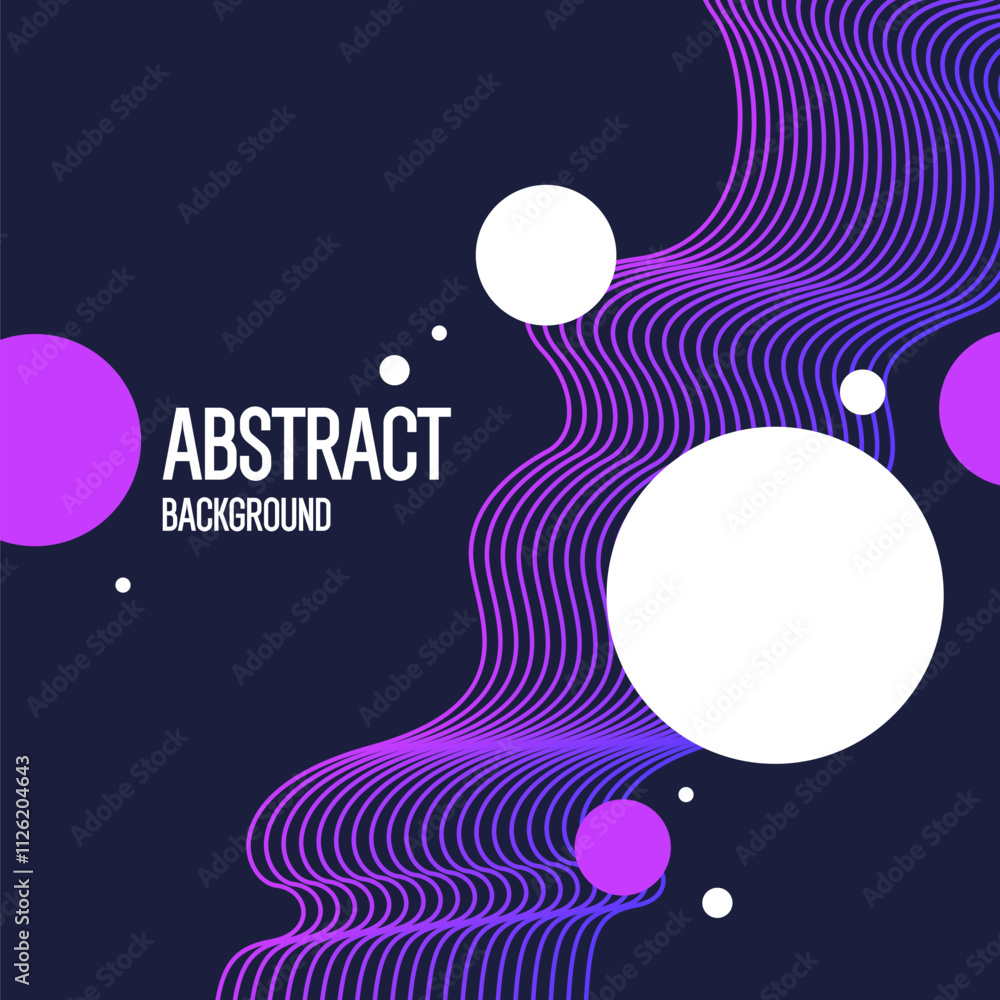 Poster abstract composition with dynamic and geometric shapes. modern template for advertising, vector back
