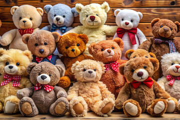 Teddy Day Background - Cute and Romantic Teddy Bear Design