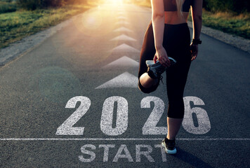Concept of new professional achievements in the new year 2026 and success.	
New Year 2026 with new...