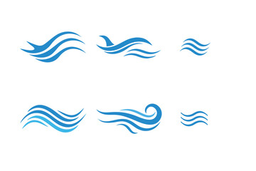 Dynamic and Creative  wave logo Concepts .