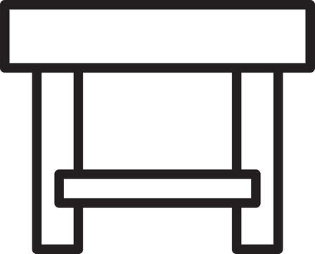 recommend clip art: Chair Icon Line Art
                    