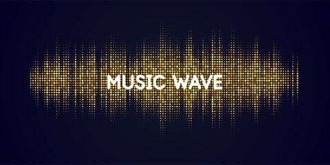 Fototapeta premium An abstract graphic element for design. The illustration consists of round particles.