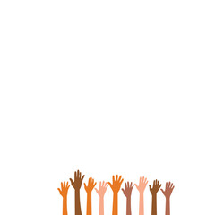 Human Rights Day Hand