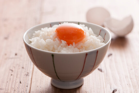 Egg yolk in a glass bowl